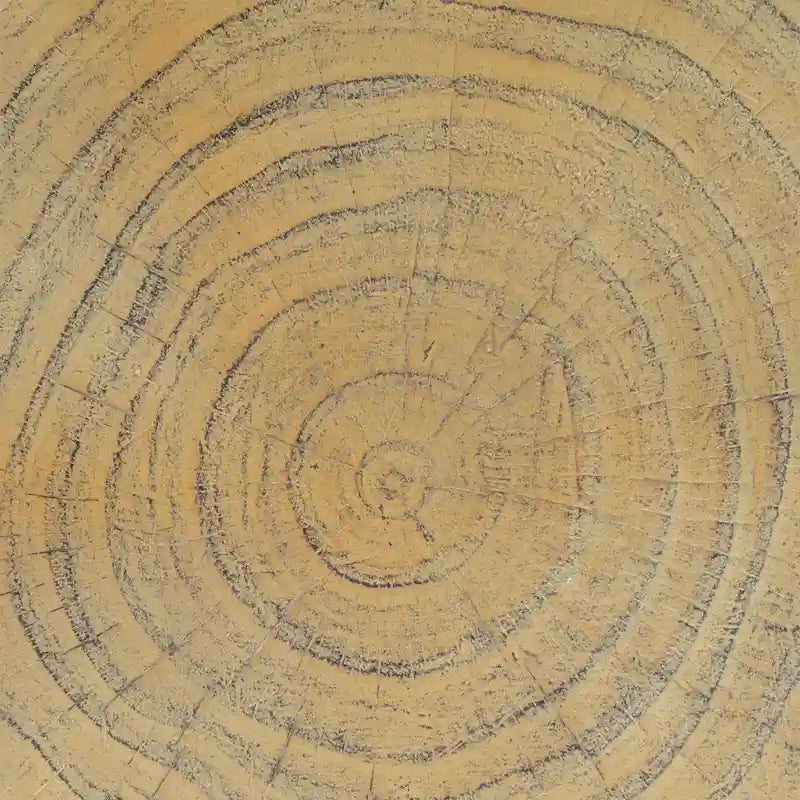 Table d'appoint Twist Shape avec texture bois