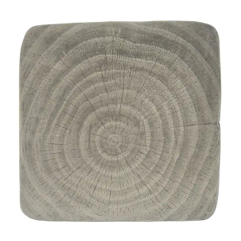 Table d'appoint Twist Shape avec texture bois