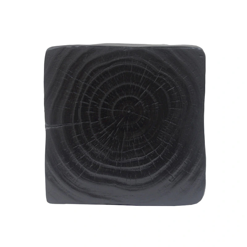 Table d'appoint Twist Shape avec texture bois