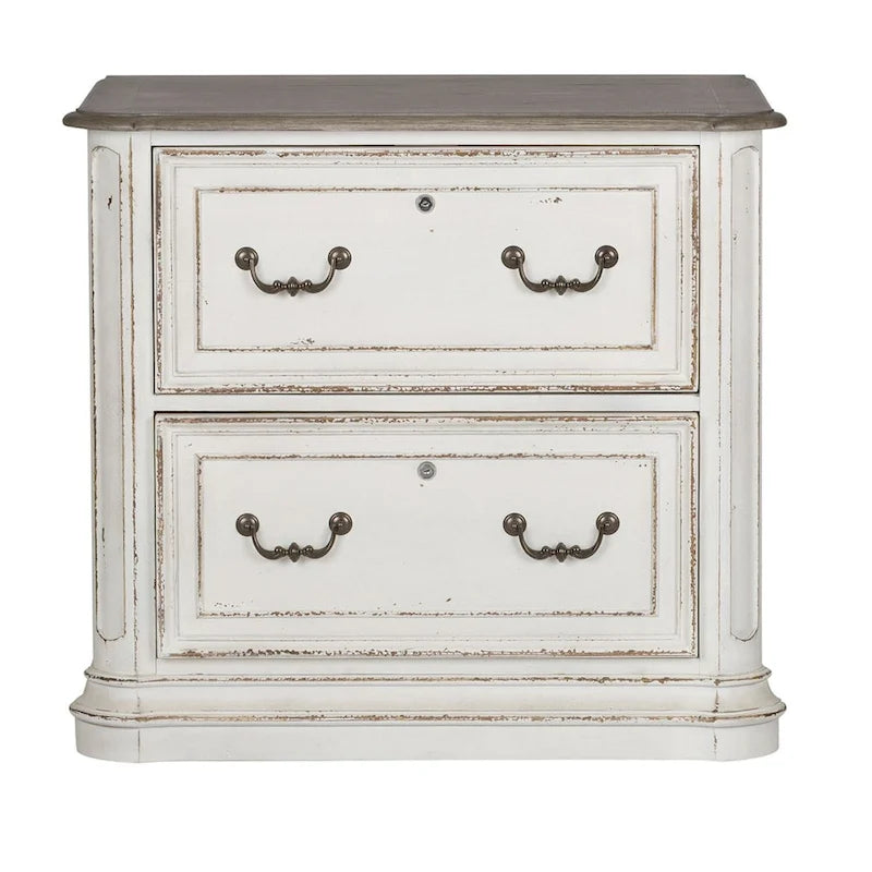 Fichier latéral pour média Antique White Jr Executive