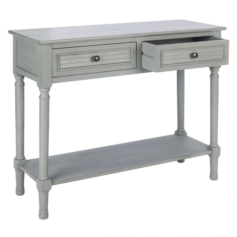 Console 2 tiroirs - 36 L x 13 P x 29,5 H