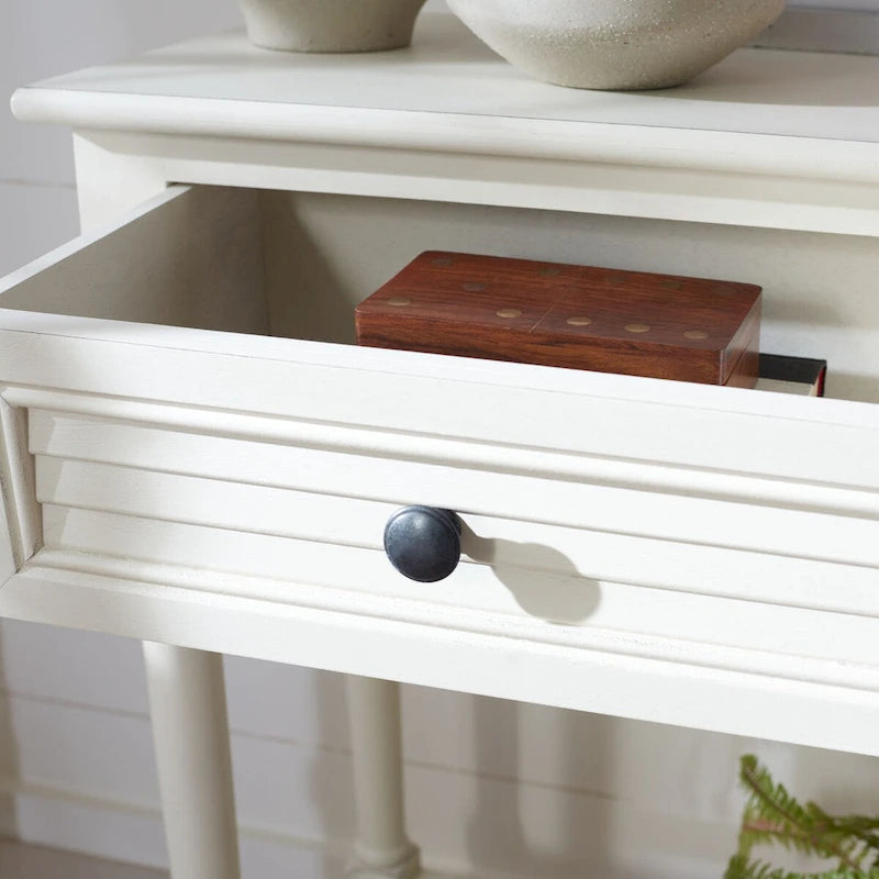 Console 2 tiroirs - 36 L x 13 P x 29,5 H