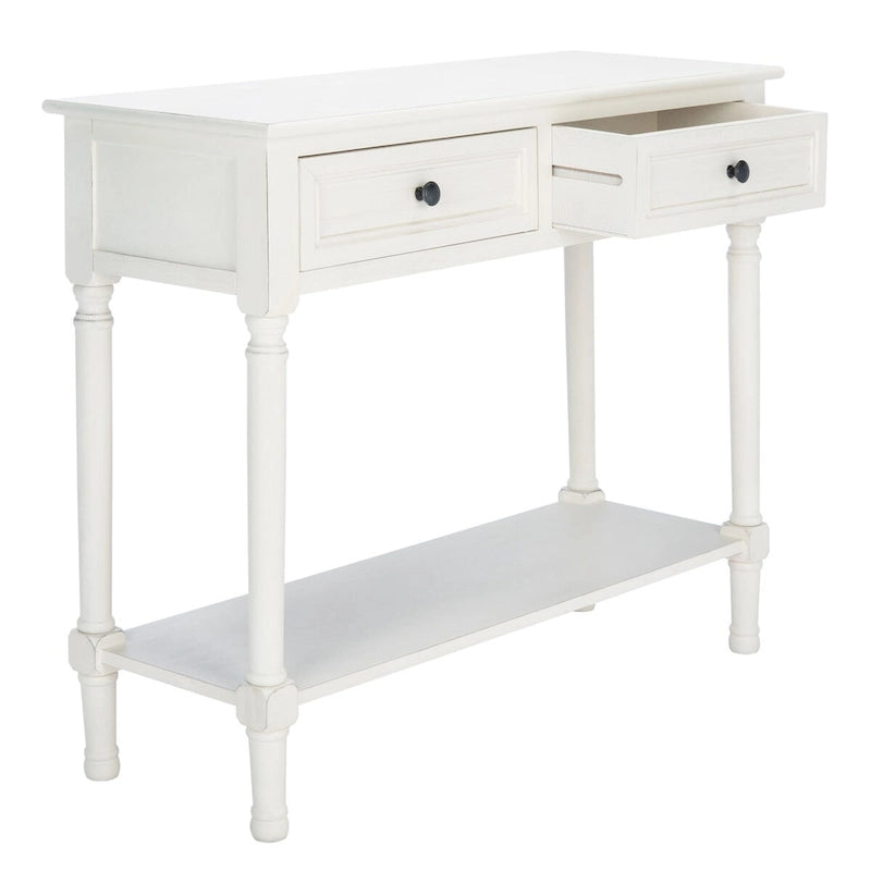 Console 2 tiroirs - 36 L x 13 P x 29,5 H