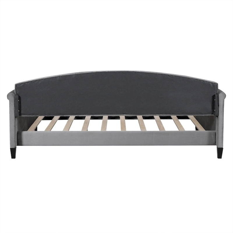 Lit de Repos Moderne Capitonnage Touffet Boutons, Grand Lit