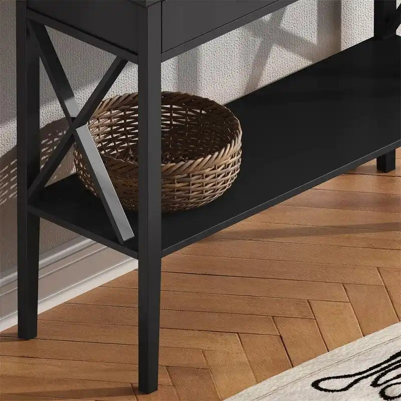 Console 47" avec tiroirs - 11,81P x 47,24L x 31,5H