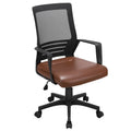 Chaise de bureau ergonomique en maille réglable avec support lombaire